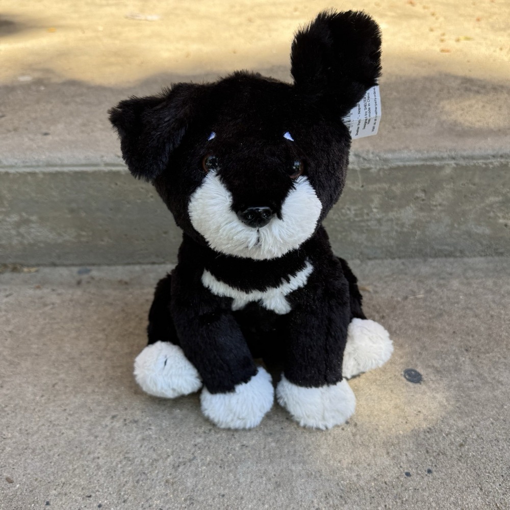 Shelter Pets Chops NWT Plush Black & White Boston Terrier